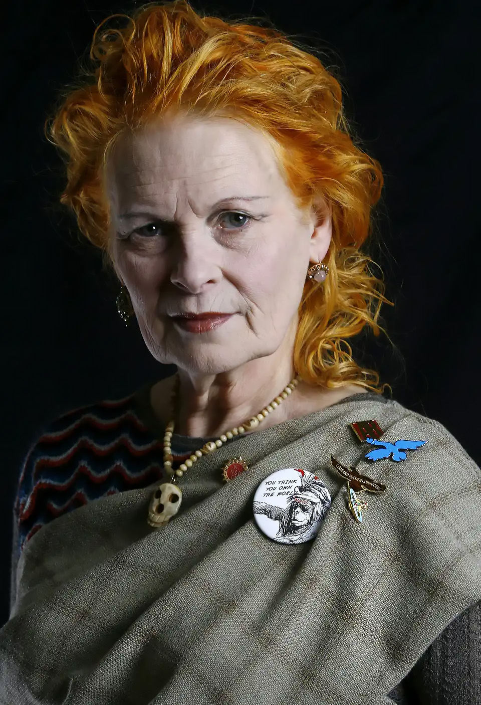 Vivienne Westwood in her London studio, 2007